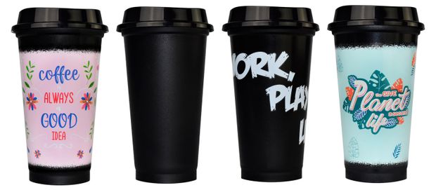 Стакан для напитков Wowbottles, 400 мл в ассортименте