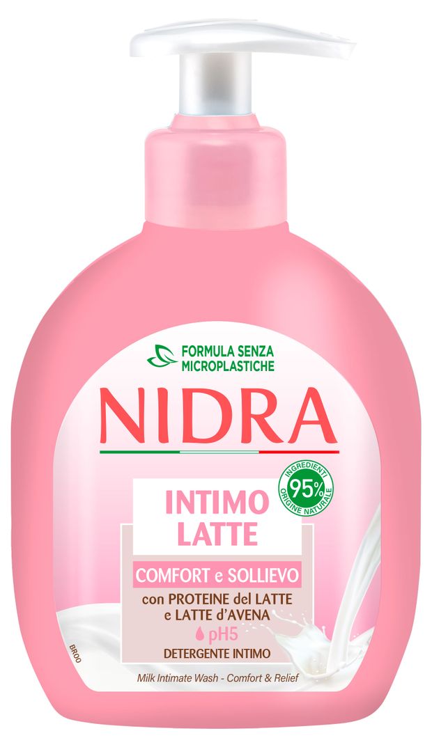 Гель для интимной гигиены Nidra Comfort and Relief Италия, 250 мл