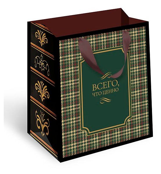 Пакет подарочный Арт Дизайн Премиум 15х17х10 см в ассортименте 110₽