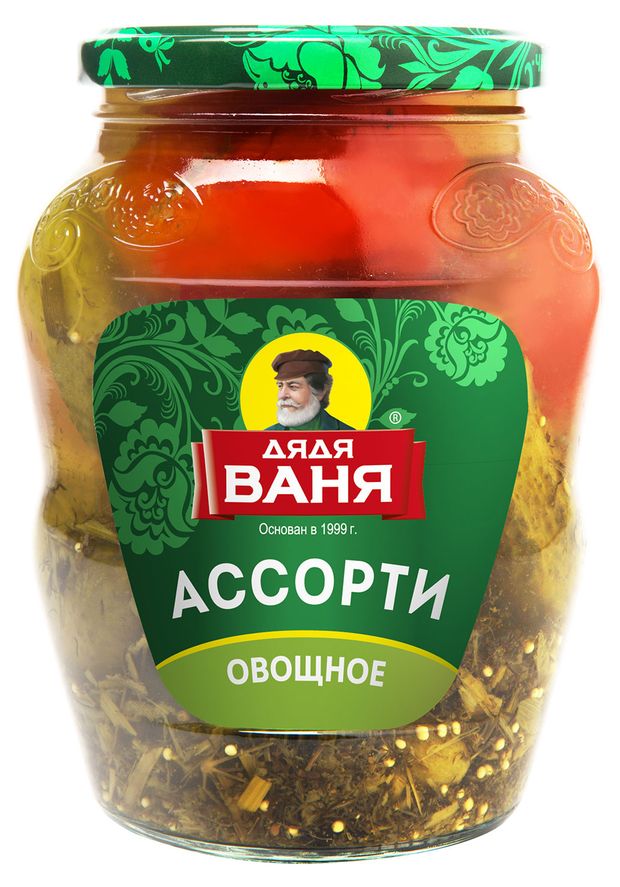 Ассорти овощное Дядя Ваня 680 г 230₽