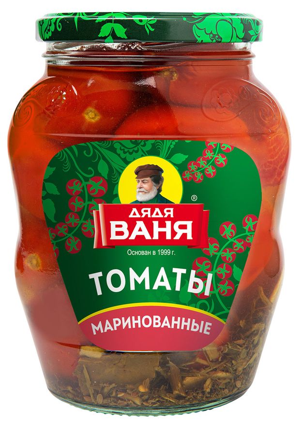 Томаты Дядя Ваня маринованные 680 г 180₽