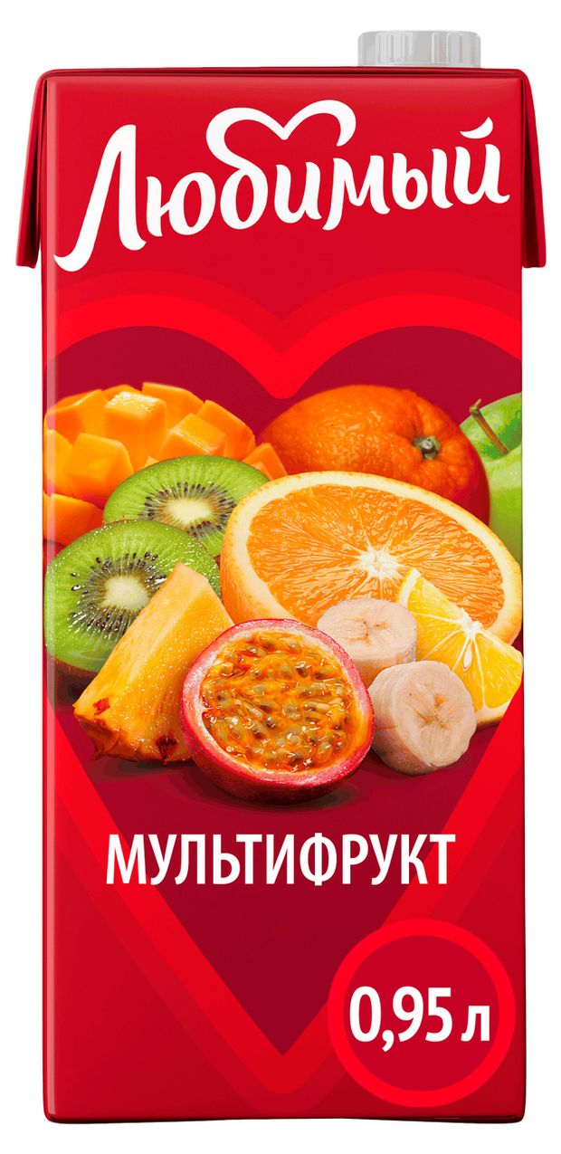 Сок Любимый Тропический микс 950 мл 110₽