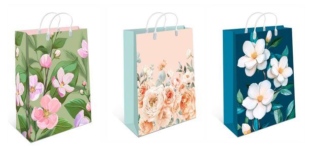 Сумка подарочная Арт Дизайн 40х30 см в ассортименте 165₽