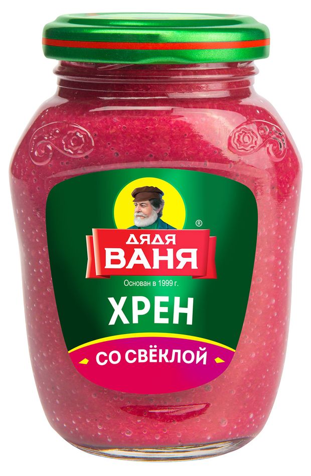 Хрен русский Дядя Ваня со свеклой 140 г 190₽