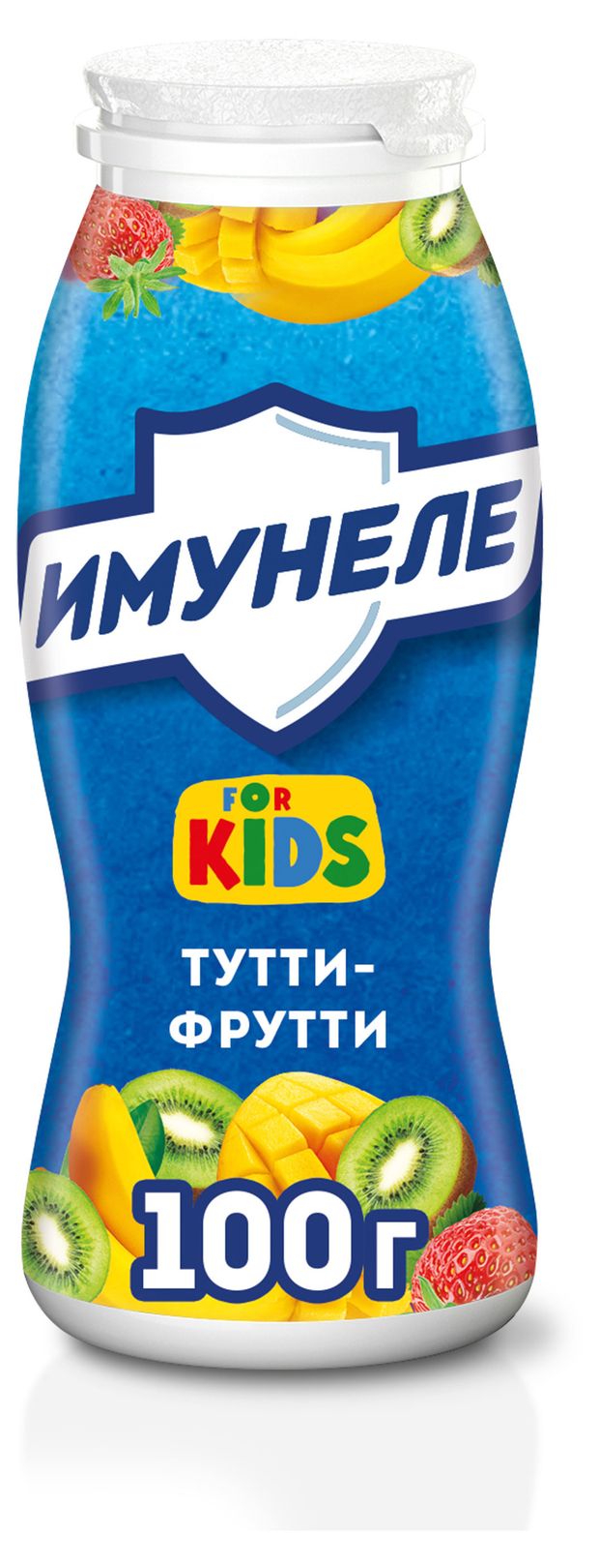 Напиток кисломолочный Имунеле Тутти-Фрутти for Kids 15 охлажденный 100 г 37₽