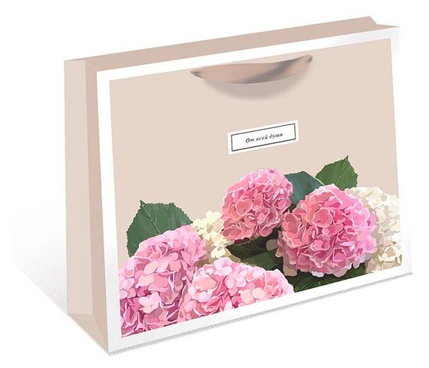 Пакет подарочный Арт &amp; Дизайн в ассортименте