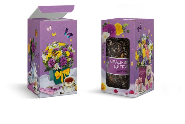 Чай черный Первая Чайная компания Сладкий цитрус, 105 г