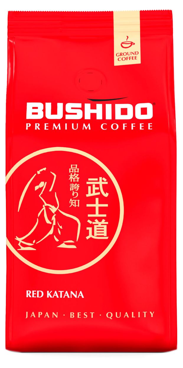 Кофе молотый Bushido Red Katana 227 г 870₽