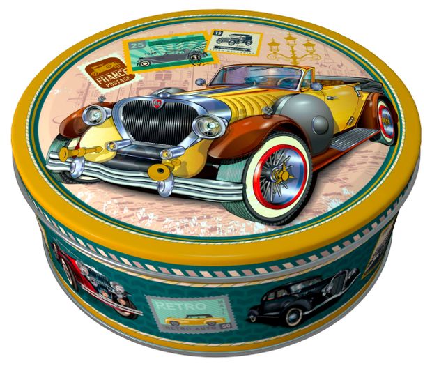 Печенье REGNUM Ретромобиль со сливочным маслом, 400 г