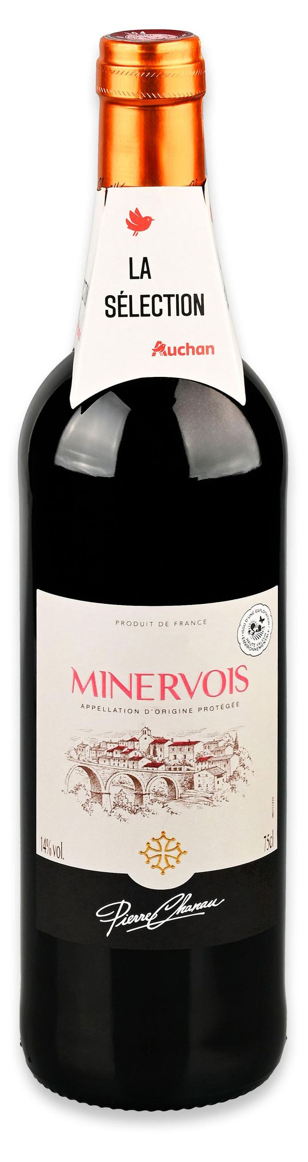 Вино Pierre Chanau Minervois красное сухое Франция, 0,75 л