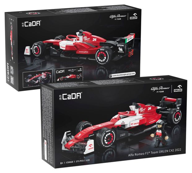Конструктор CaDa Болид Alfa Romeo F1 1000₽