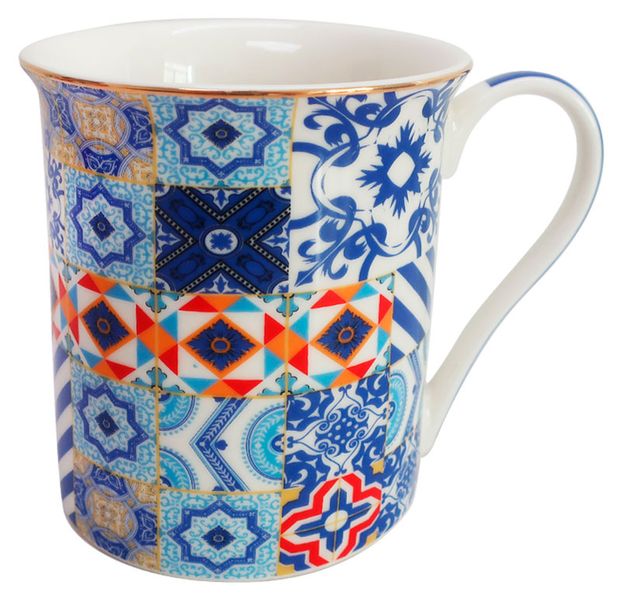 Кружка Vitto Валенсия фарфоровая 270 мл, 1 шт в ассортименте