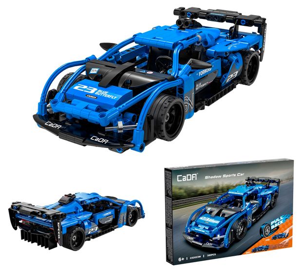 Конструктор CaDa Спорткар Shadow, 1 шт в ассортименте