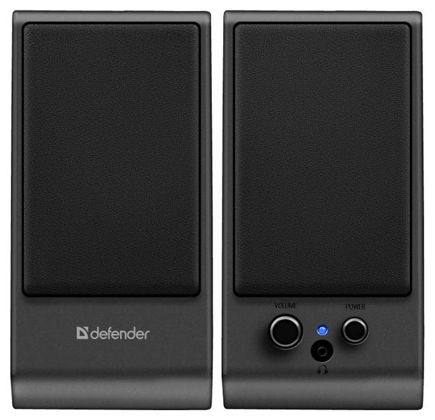 Акустическая система Defender 20 SPK-170 черный 6 Вт питание от USB 700₽