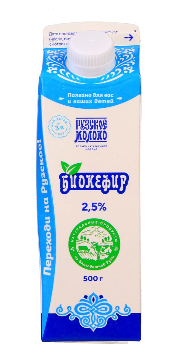 Биокефир Рузское молоко 25 БЗМЖ 500 г 115₽