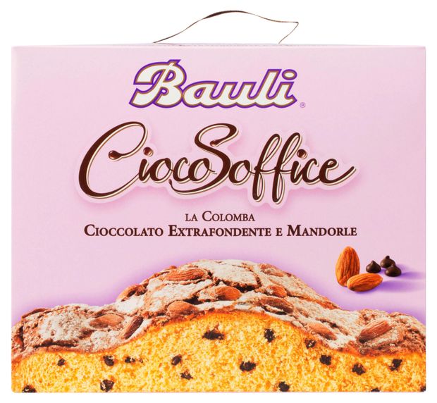 Кулич Bauli Пасхальный с миндалем и шоколадом Италия, 750 г