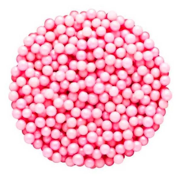 Посыпка декоративная С.Пудовъ Шарики розовые, вес