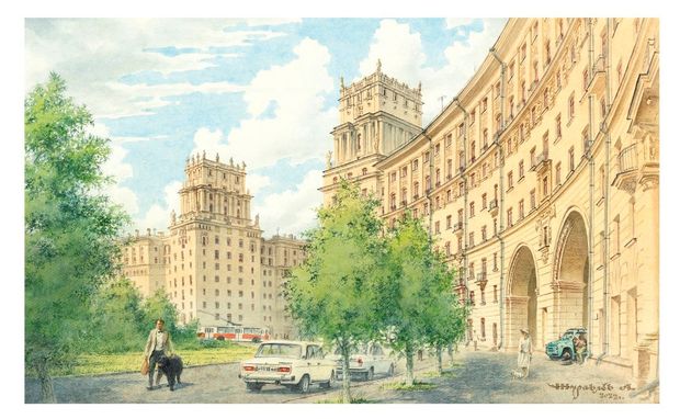 Постер Даринчи А4 с паспарту, 1 шт в ассортмиенте