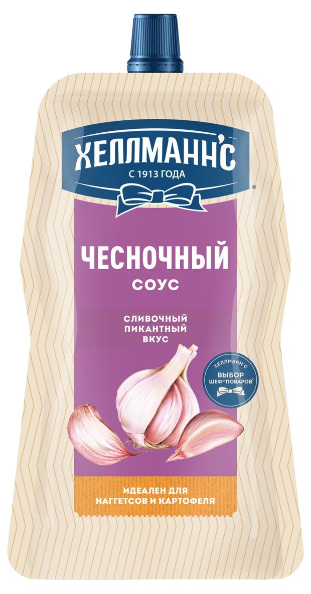 Соус Хеллманн'с Чесночный, 200 г