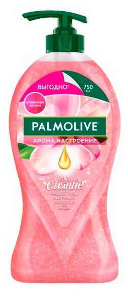 Гель для душа Palmolive Нежное сияние с морской солью и магнолией Турция, 750 мл