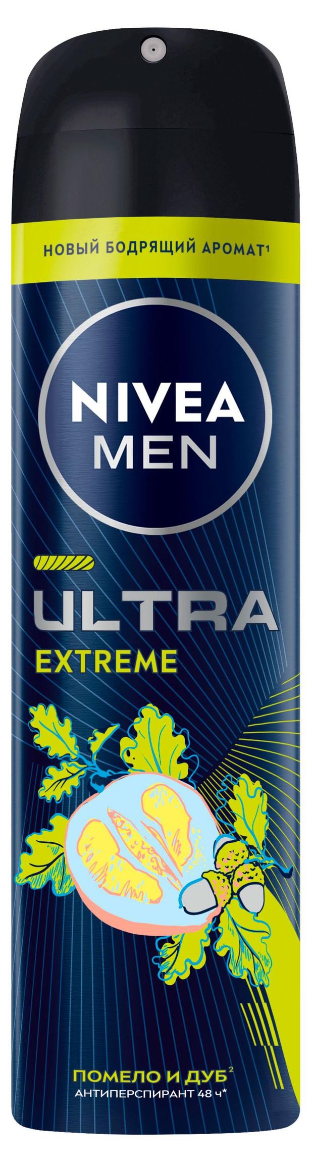 Дезодорант-антиперспирант NIVEA Men Deo Ultra Extreme спрей, 150 мл