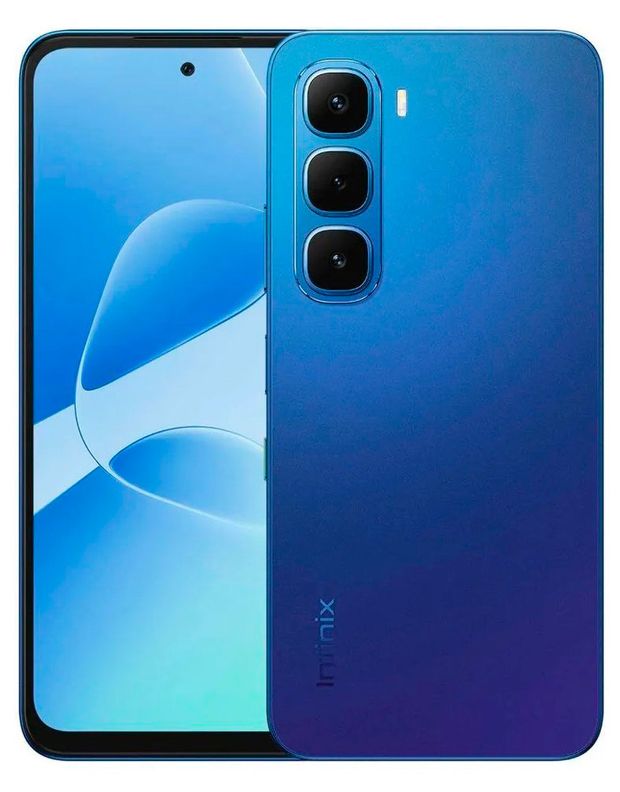 Смартфон Infinix Hot 60i 4128GB синий 9900₽