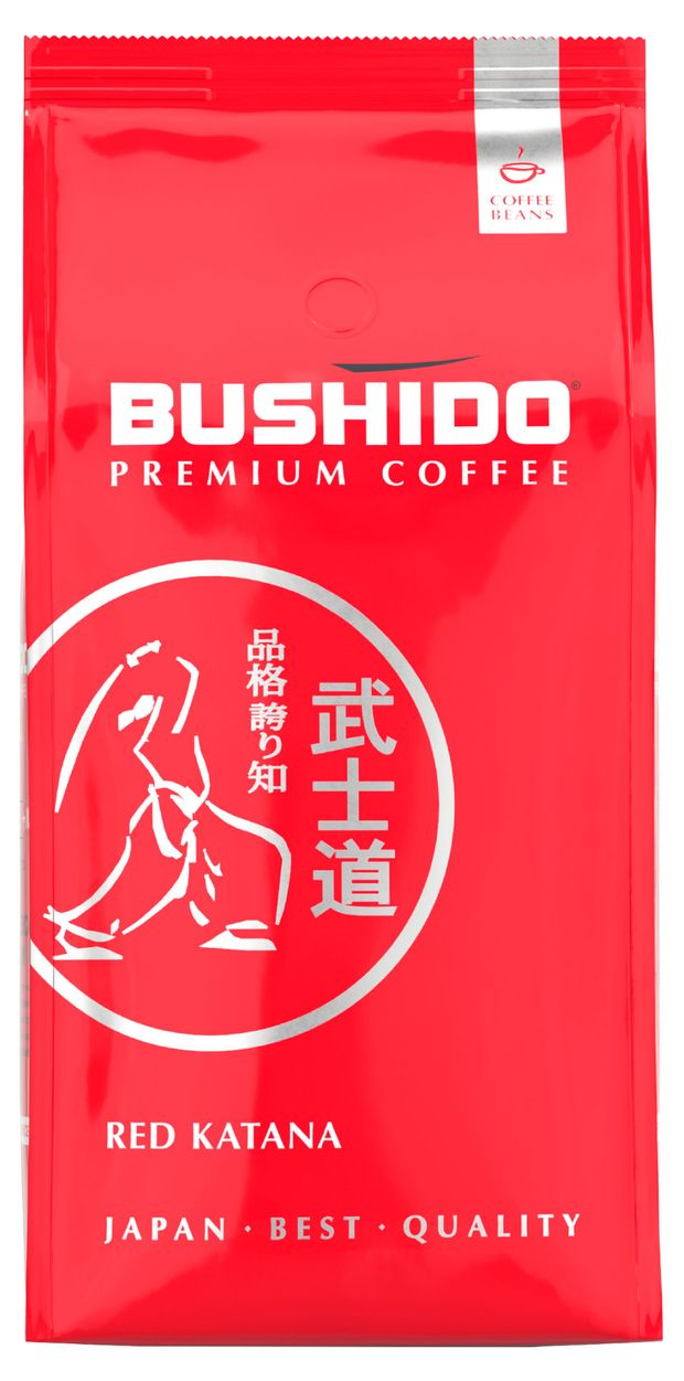 Кофе в зернах Bushido Red Katana 1 кг 2900₽