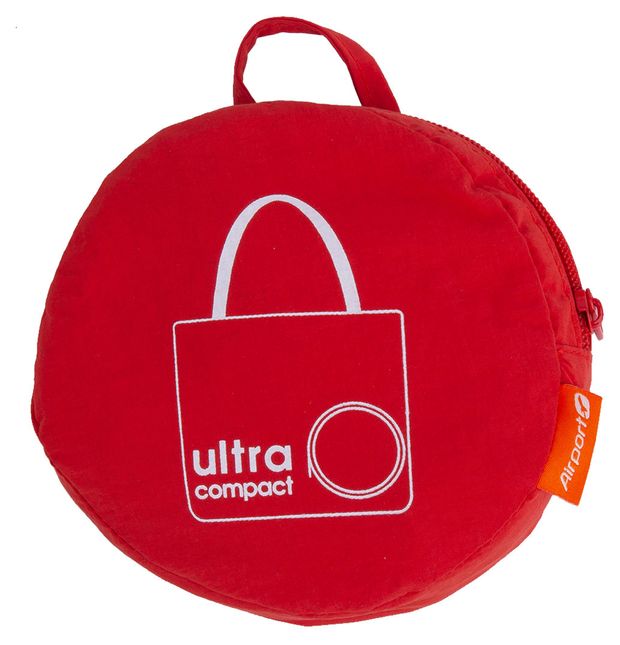 Сумка для покупок Airport красная 36х38 см 1690₽