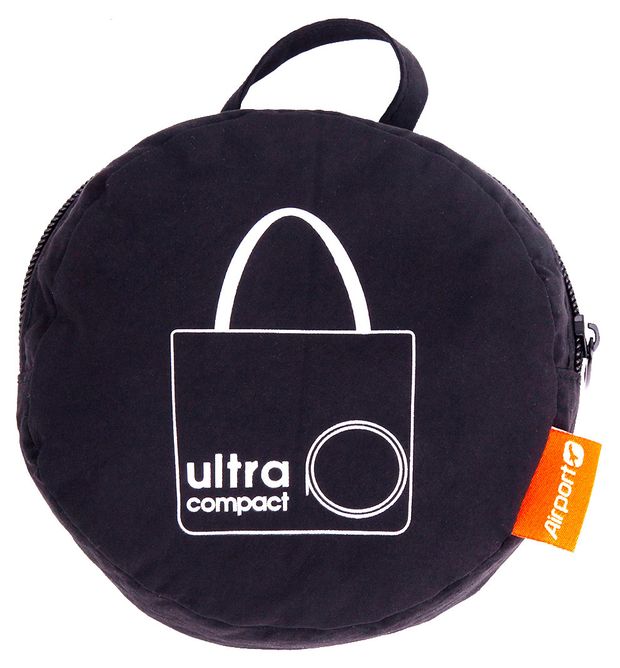 Сумка для покупок Airport черная 36х38 см 1690₽