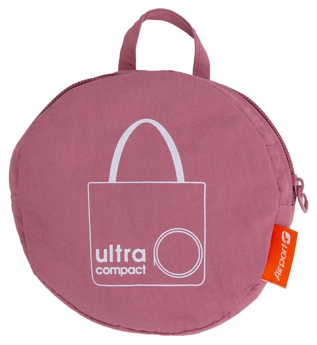 Сумка для покупок Airport розовая 36х38 см 1690₽