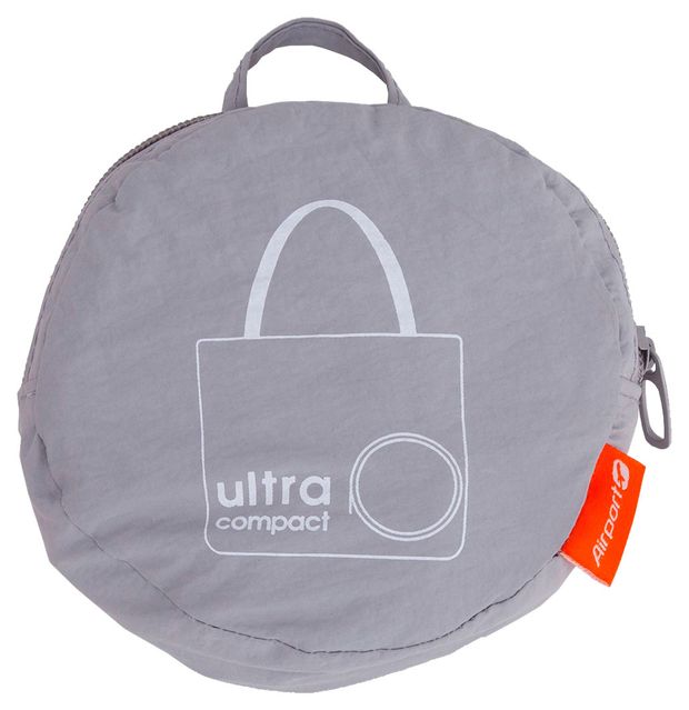 Сумка для покупок Airport складная серая 38х36 см 1690₽