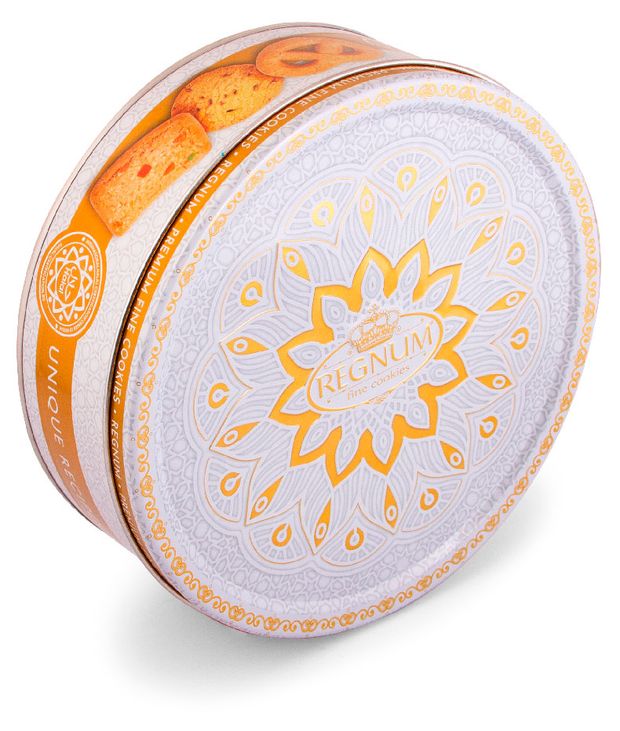 Печенье сдобное REGNUM Восточные узоры с пеканом и кленовым сиропом, 400 г