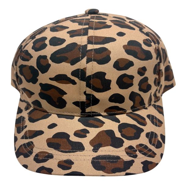 Бейсболка женская InExtenso темный леопард one size