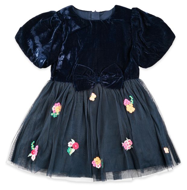 Платье для девочки Mothercare синее, р. 86-128