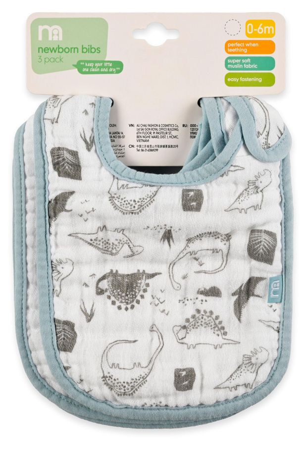 Слюнявчик детский Mothercare 0-6 мес 3 шт 899₽