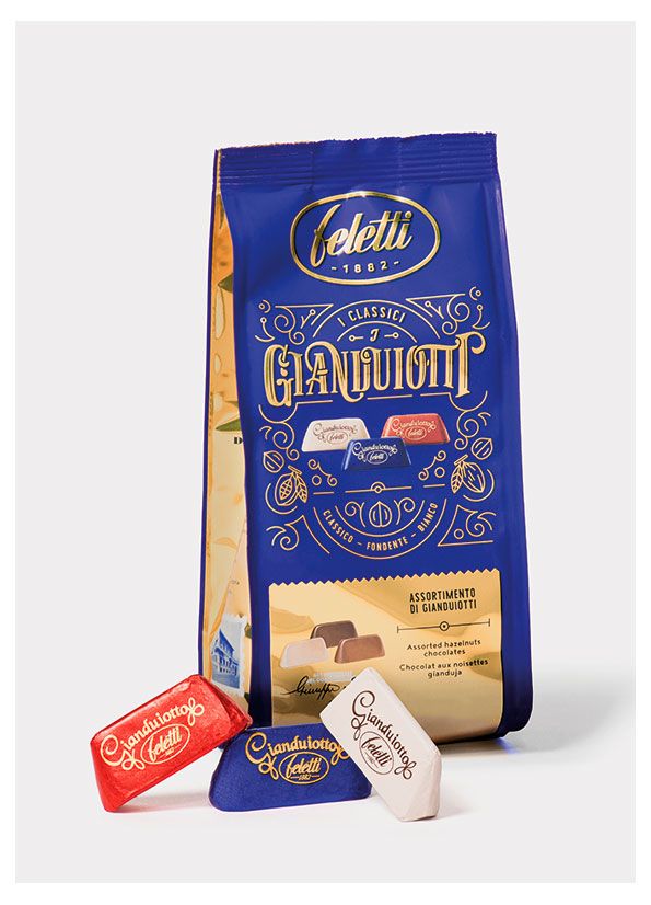 Набор конфет Feletti Gianduitto с фундуком Италия, 150 г