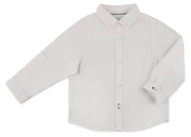 Рубашка для мальчика Mothercare белая, р. 80-140