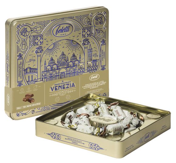 Набор шоколадных конфет Feletti Grand Tour Италия, 200 г