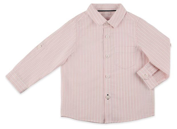 Рубашка для мальчика Mothercare розовая, р. 80-140