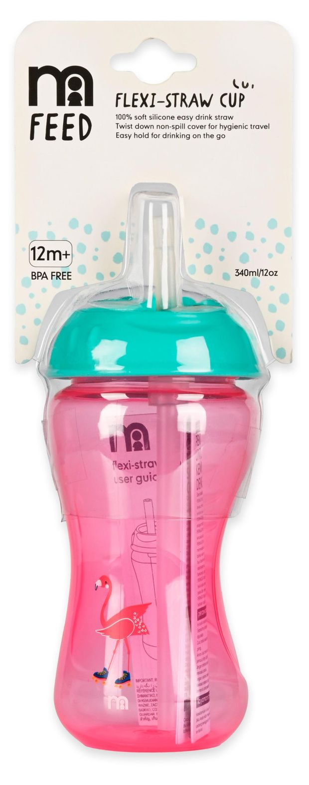 Поильник детский Mothercare Фламинго с 12 мес., 340 мл