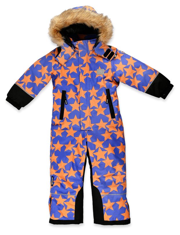 Комбинезон зимний для девочки Mothercare синий, р. 104-140 см