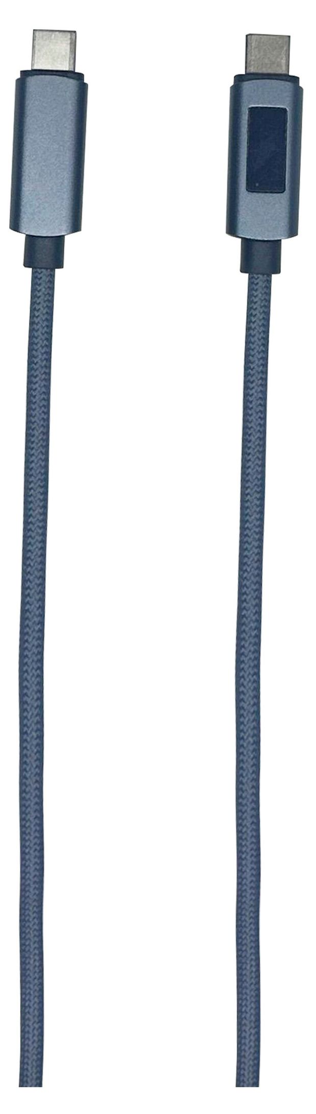 Кабель MC227-R-C Type-C-Type-C PD 240W черный, 2 м