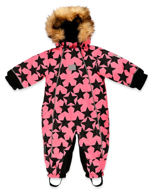 Комбинезон зимний для девочки Mothercare розовый, р. 86-110