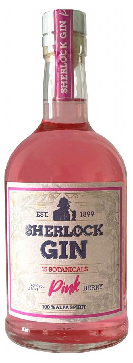 Джин Sherlock Pink Россия, 0,5 л