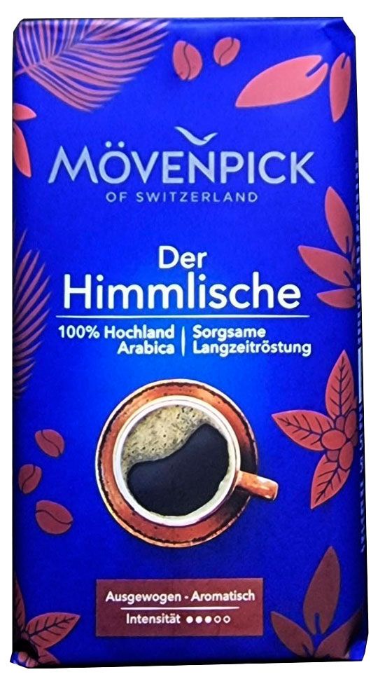 Кофе молотый MOVENPICK Der Himmlische Швейцария 500 г 1650₽