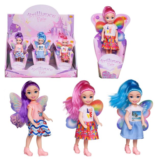 Кукла-мини Abtoys Brilliance Fair 15 см 1 шт в ассортименте 145₽