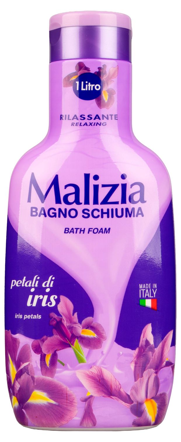 Пена для ванны Malizia Iris Petals Италия, 1 л