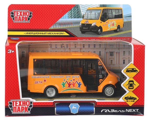 Машина инерционная Технопарк ГАЗель Next Citiline Дети 145 см 930₽