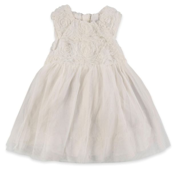 Платье для девочки Mothercare белое, р. 104-128