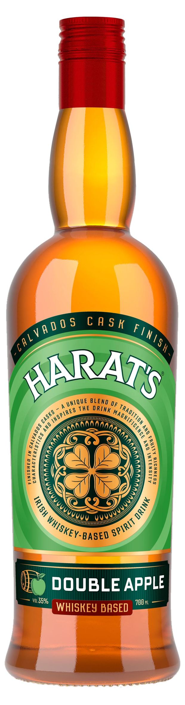 Коктейль на основе виски HARATS Дабл Эппл Россия, 0,7 л